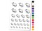 Curious Rat Rodent Temporary Tattoo Water Resistant Fake Body Art Set Collection